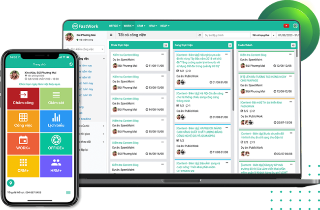Giải pháp quản lý Fastwork
