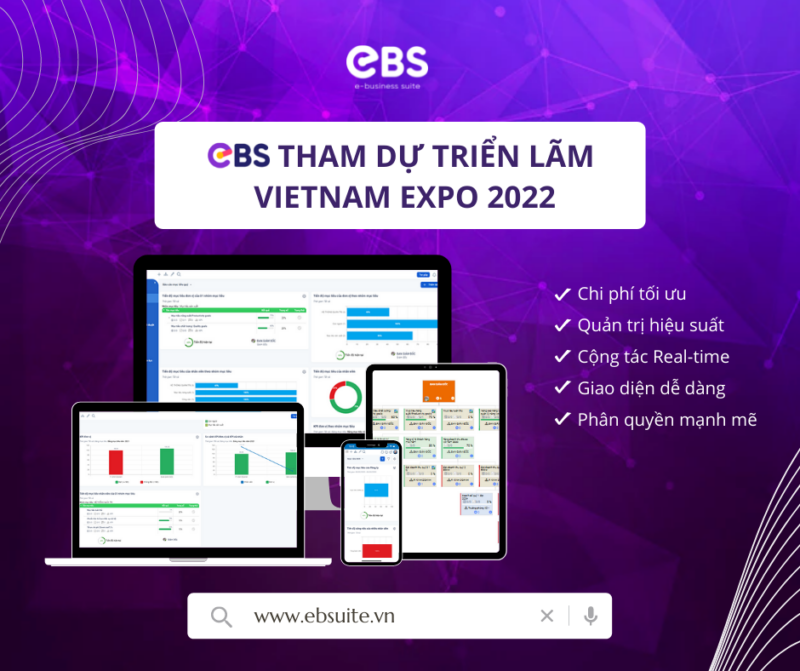 eBS THAM DỰ TRIỂN LÃM VIETNAM EXPO 2022